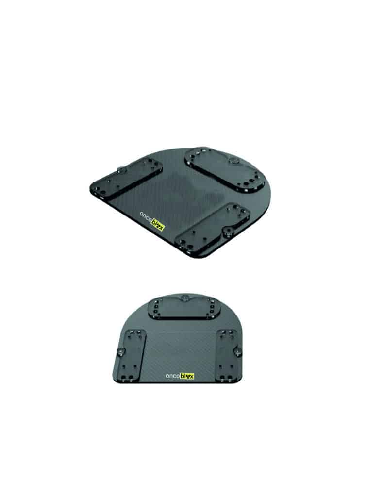 Carbon Fiber Pediatric Head Mask Baseplate